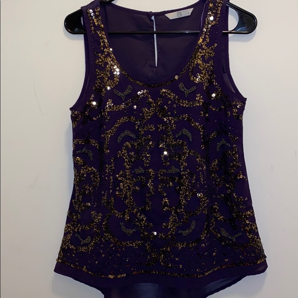 Sparkly blouse